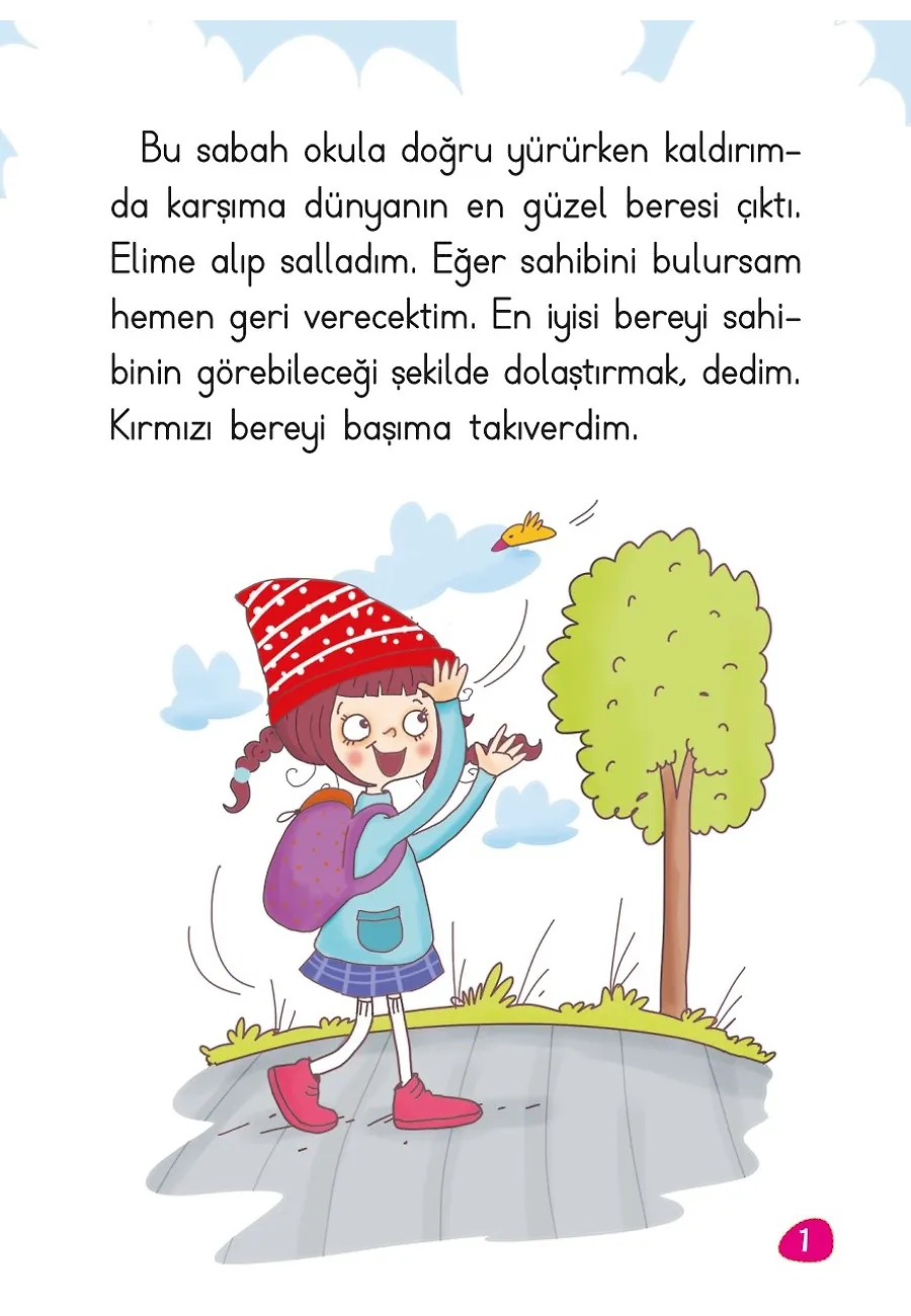 Kırmızı Berenin Gizemi - Şirin İlk Okuma Kitaplarım 2 – Sayfa 1