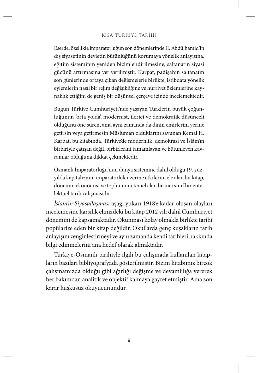 Kısa Türkiye Tarihi – Sayfa 6