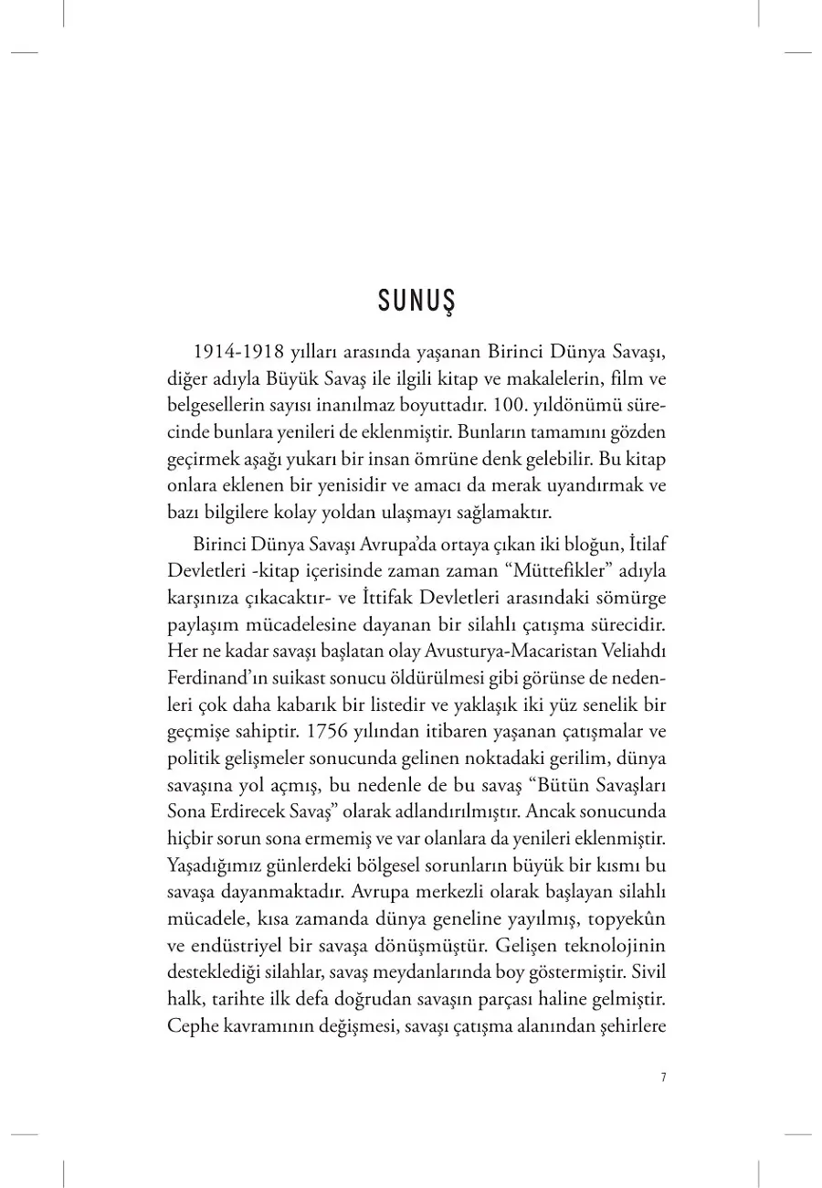 Kısa I. Dünya Savaşı Tarihi – Sayfa 4