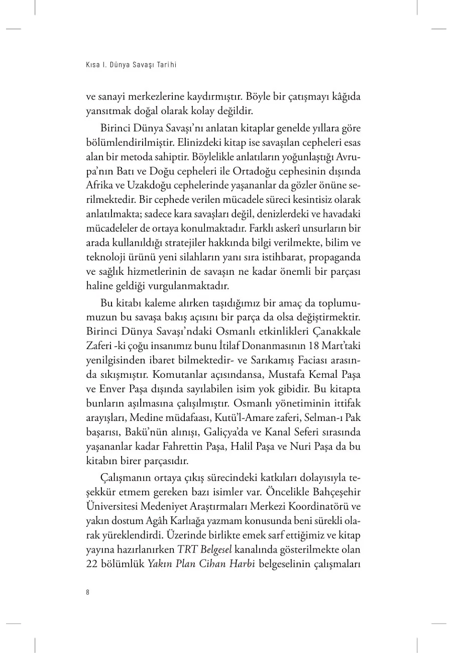 Kısa I. Dünya Savaşı Tarihi – Sayfa 5