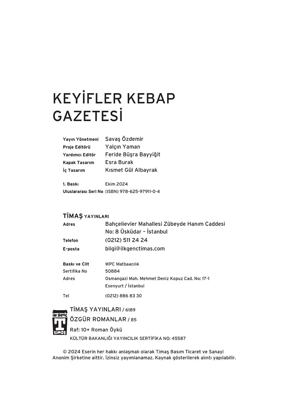 Keyifler Kebap Gazetesi – Sayfa 2