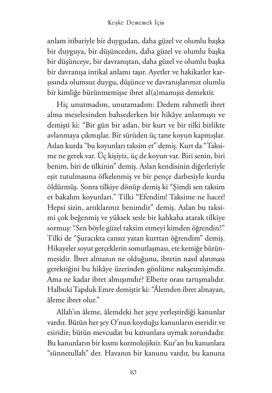Keşke Dememek İçin – Sayfa 3