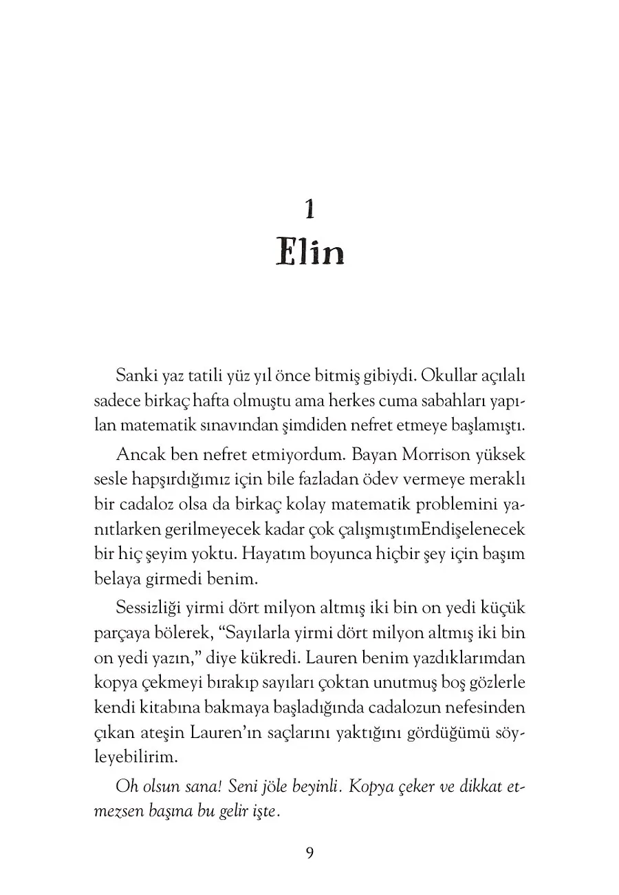 Kelebek Zihinli Çocuk – Sayfa 1