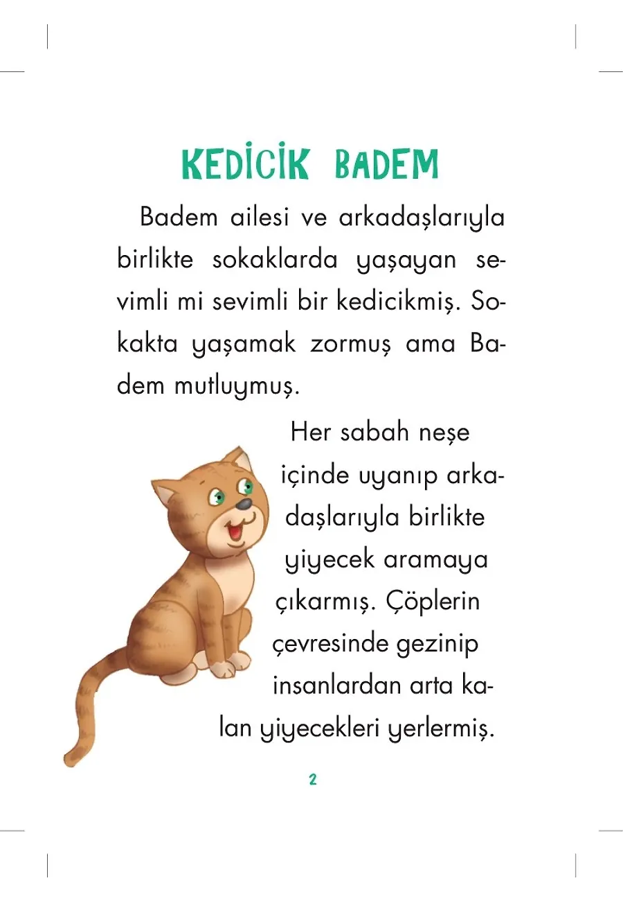 Kedicik Badem - Hikayelerle Dini Değerler 9 – Sayfa 1