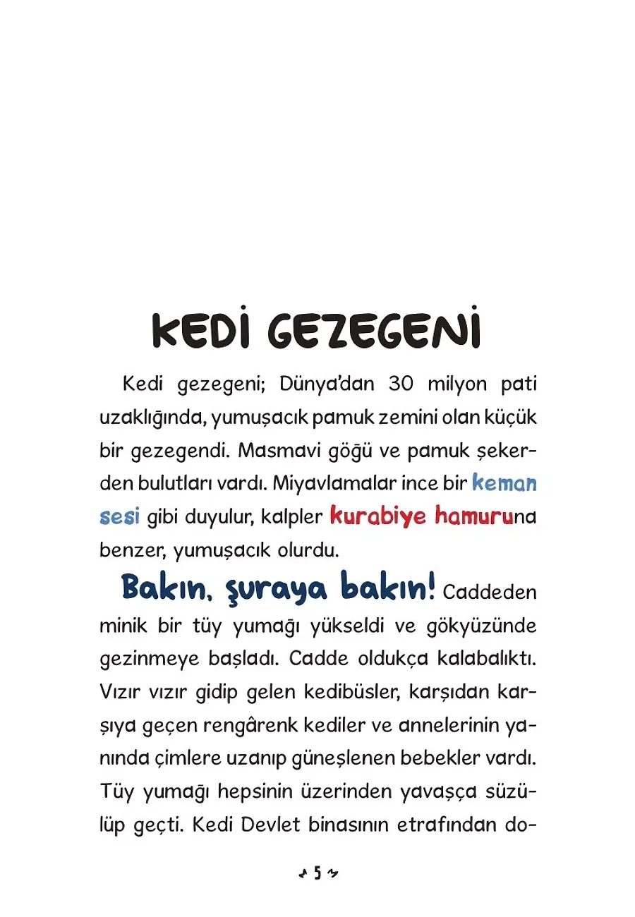 Kedi Gezegeni – Sayfa 1