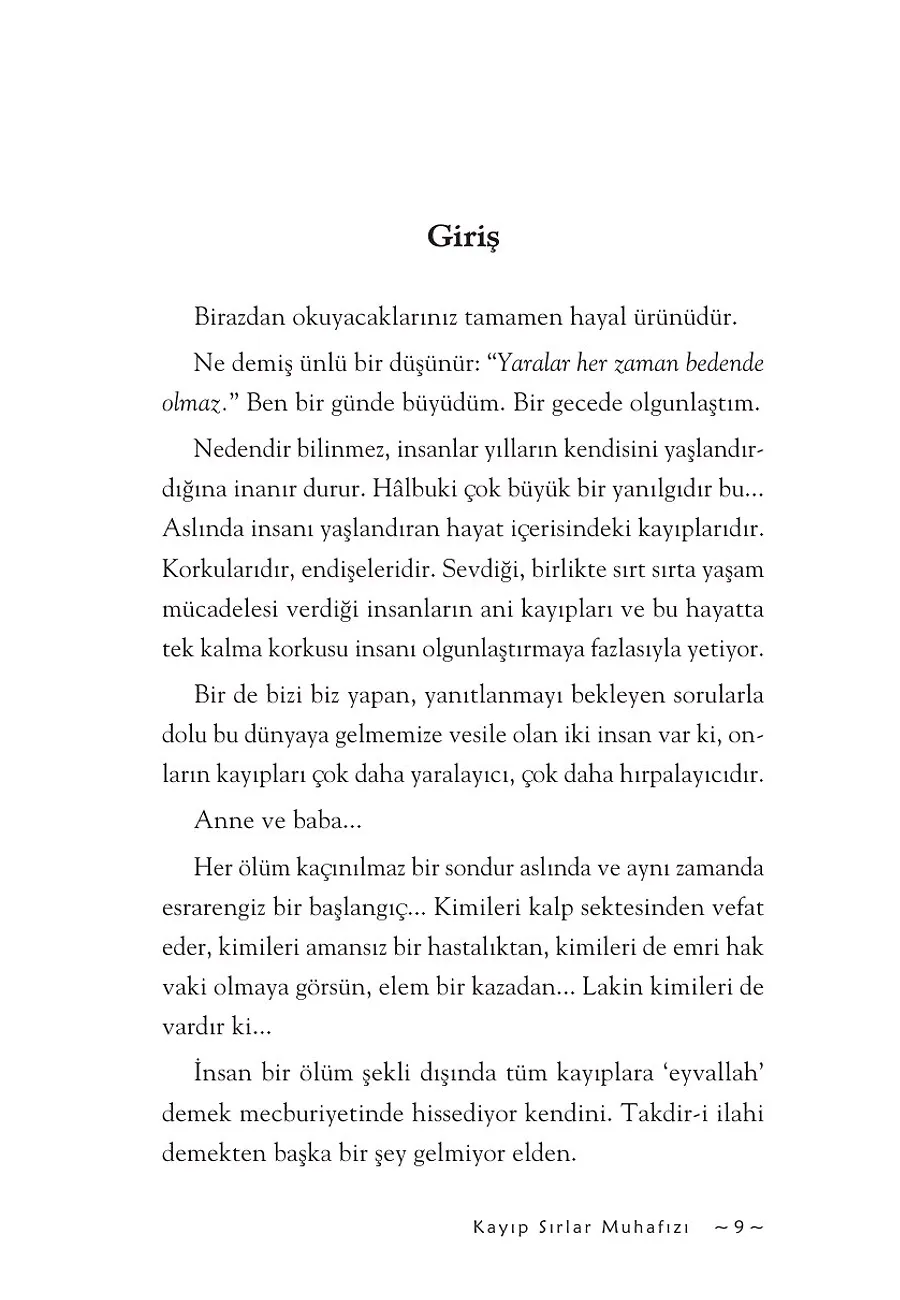 Kayıp Sırlar Muhafızı – Sayfa 1