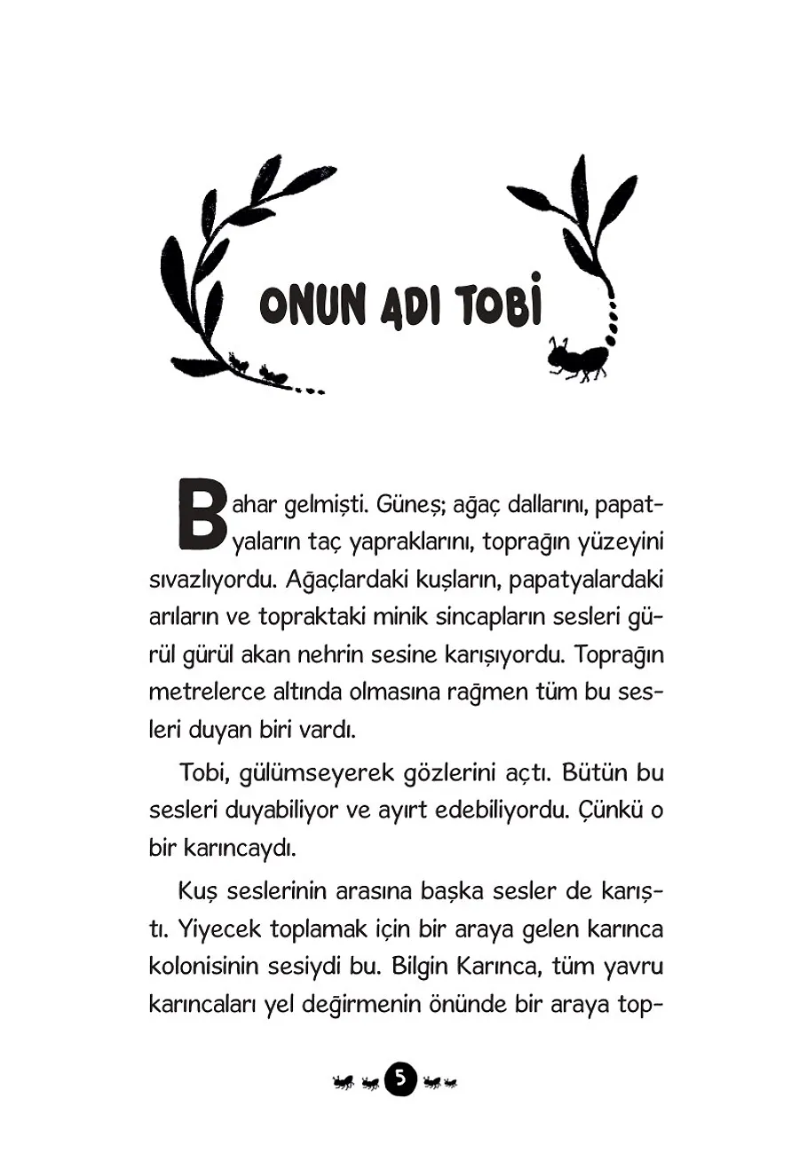 Karınca Tobi - Büyük Orman Macerası – Sayfa 1