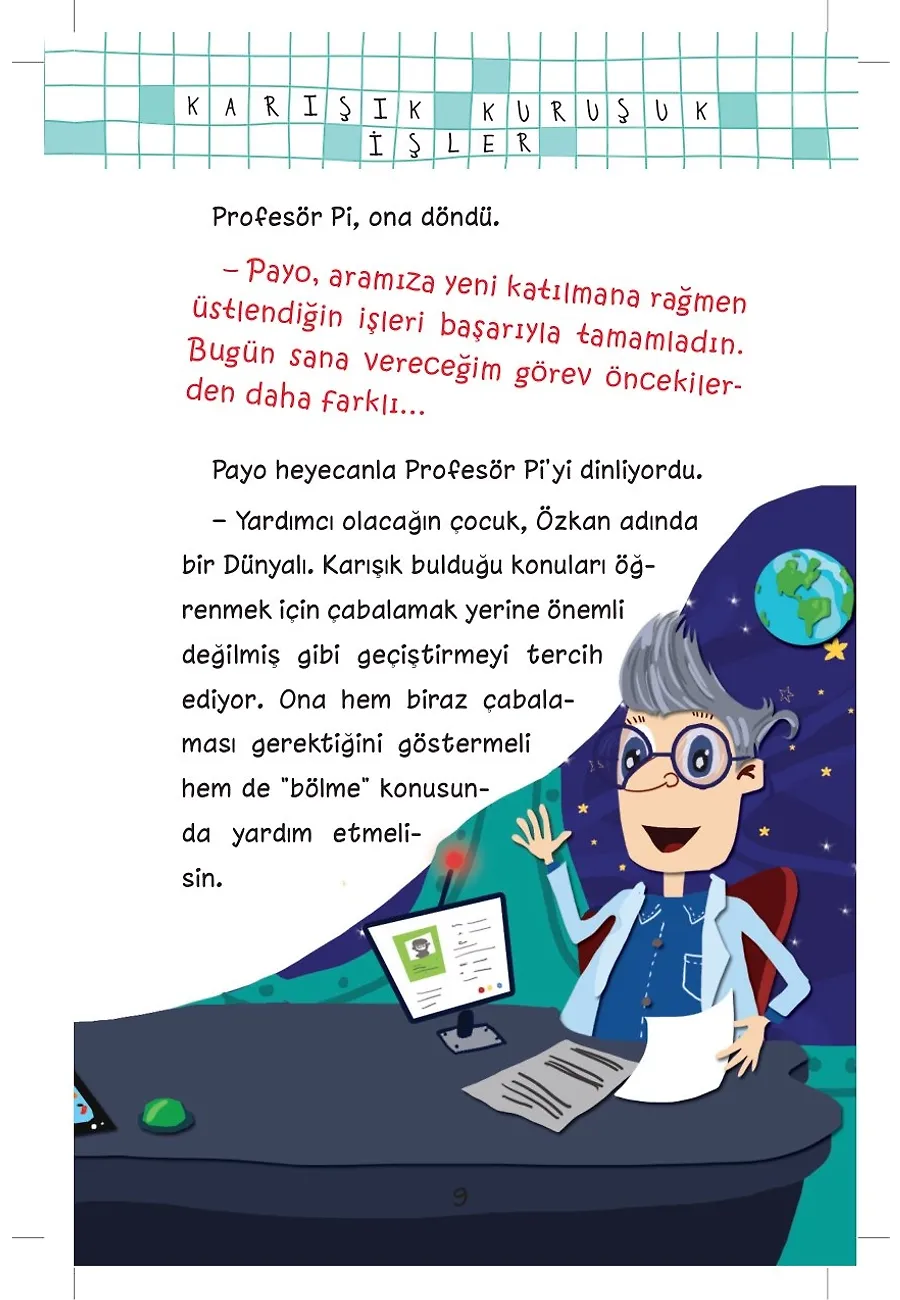 Karışık Kuruşuk İşler - Profesör Pi İle Matematik 1 – Sayfa 6