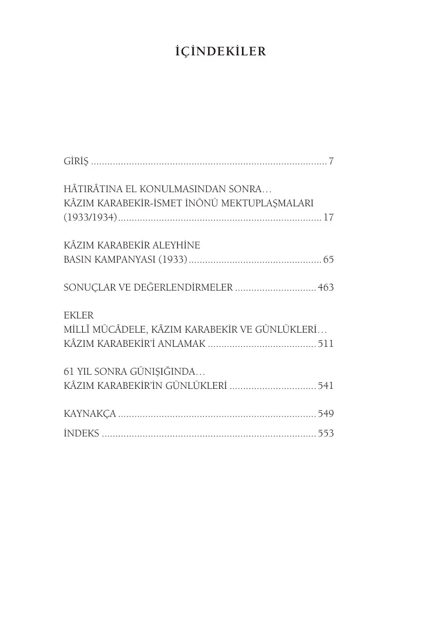 Karabekir'in Kavgası (Ciltli) – Sayfa 1