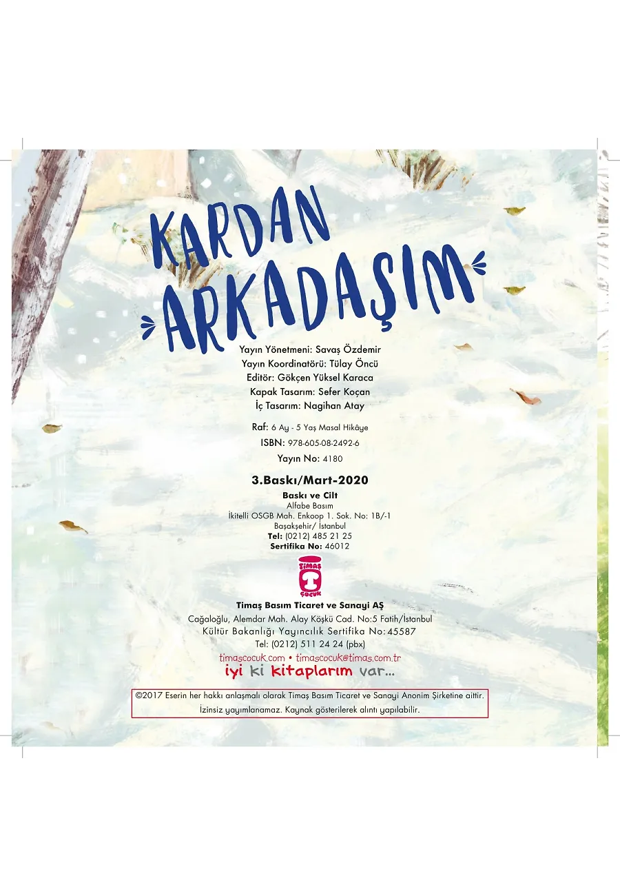 Kardan Arkadaşım – Sayfa 1