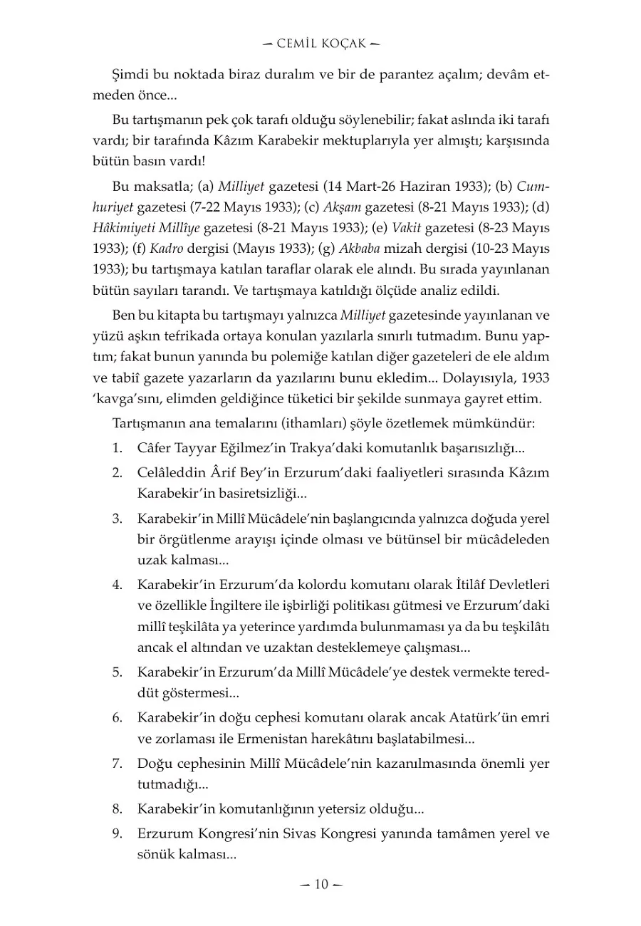 Karabekir'in Kavgası (Ciltli) – Sayfa 5