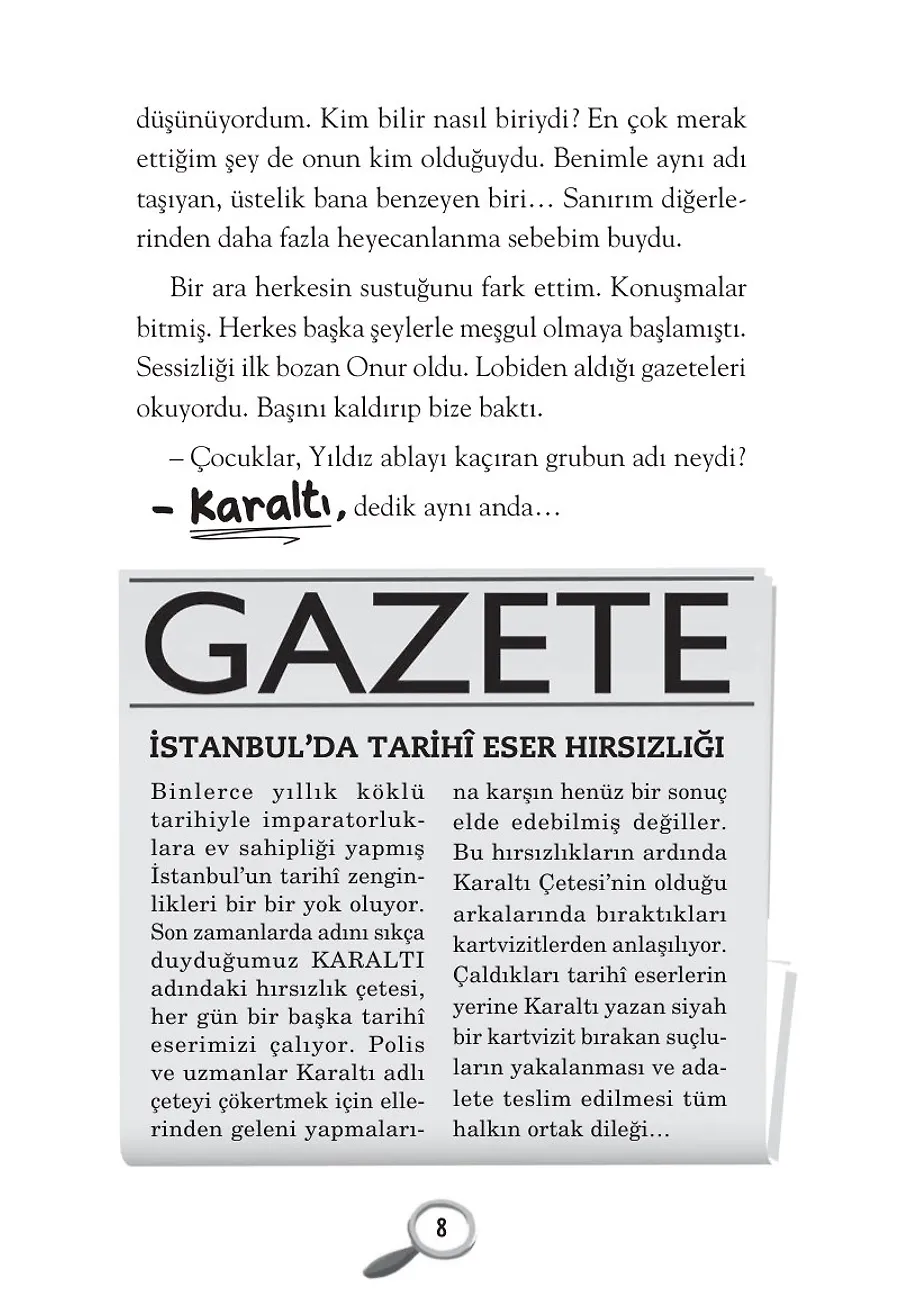 Karaltı Çetesi'nin Peşinde - İstanbul Dedektifleri – Sayfa 6