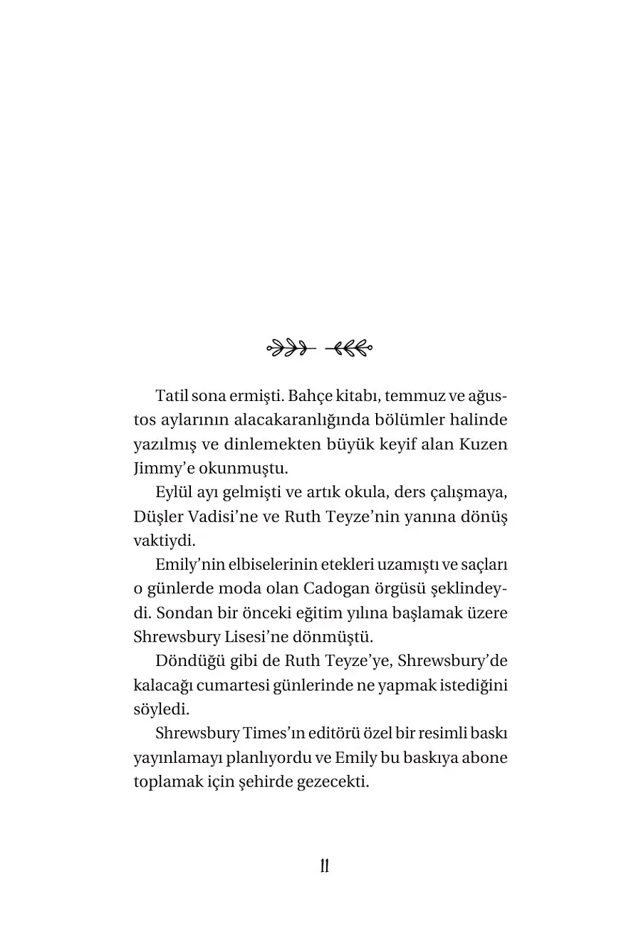 Kanatsız Kelebek - Mavinin Kızı Emily 6 – Sayfa 1