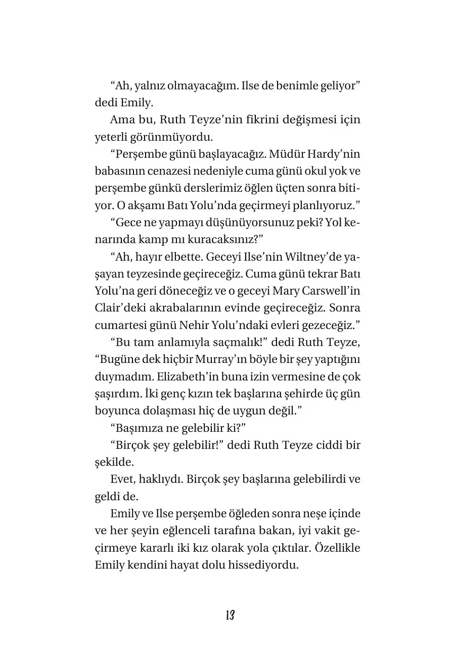 Kanatsız Kelebek - Mavinin Kızı Emily 6 – Sayfa 3