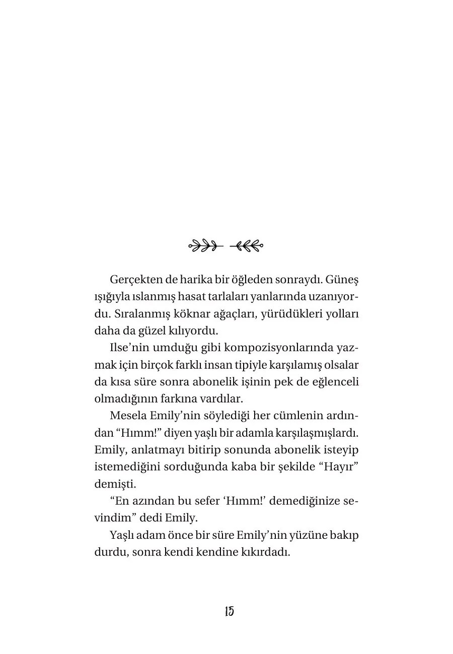 Kanatsız Kelebek - Mavinin Kızı Emily 6 – Sayfa 5