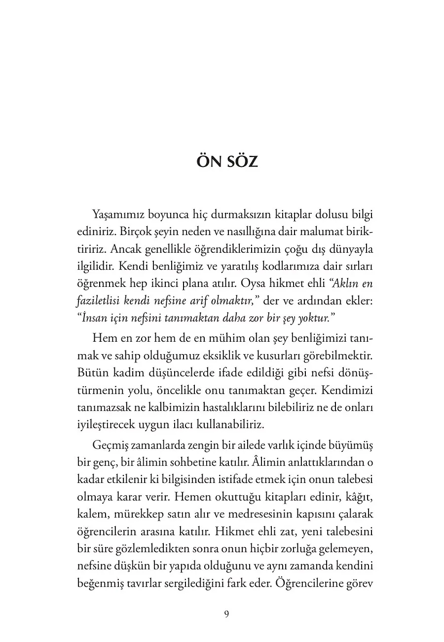 Kalbin Dönüşümü – Sayfa 1