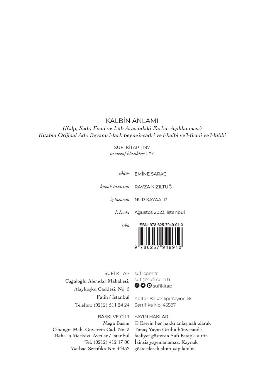 Kalbin Anlamı – Sayfa 1