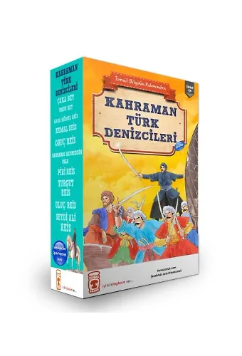 Kahraman Türk Denizciler Seti (10 Kitap)