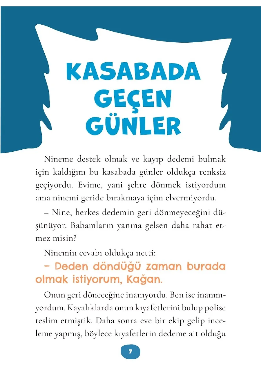 Kağan - Göldeki Hayalet – Sayfa 1