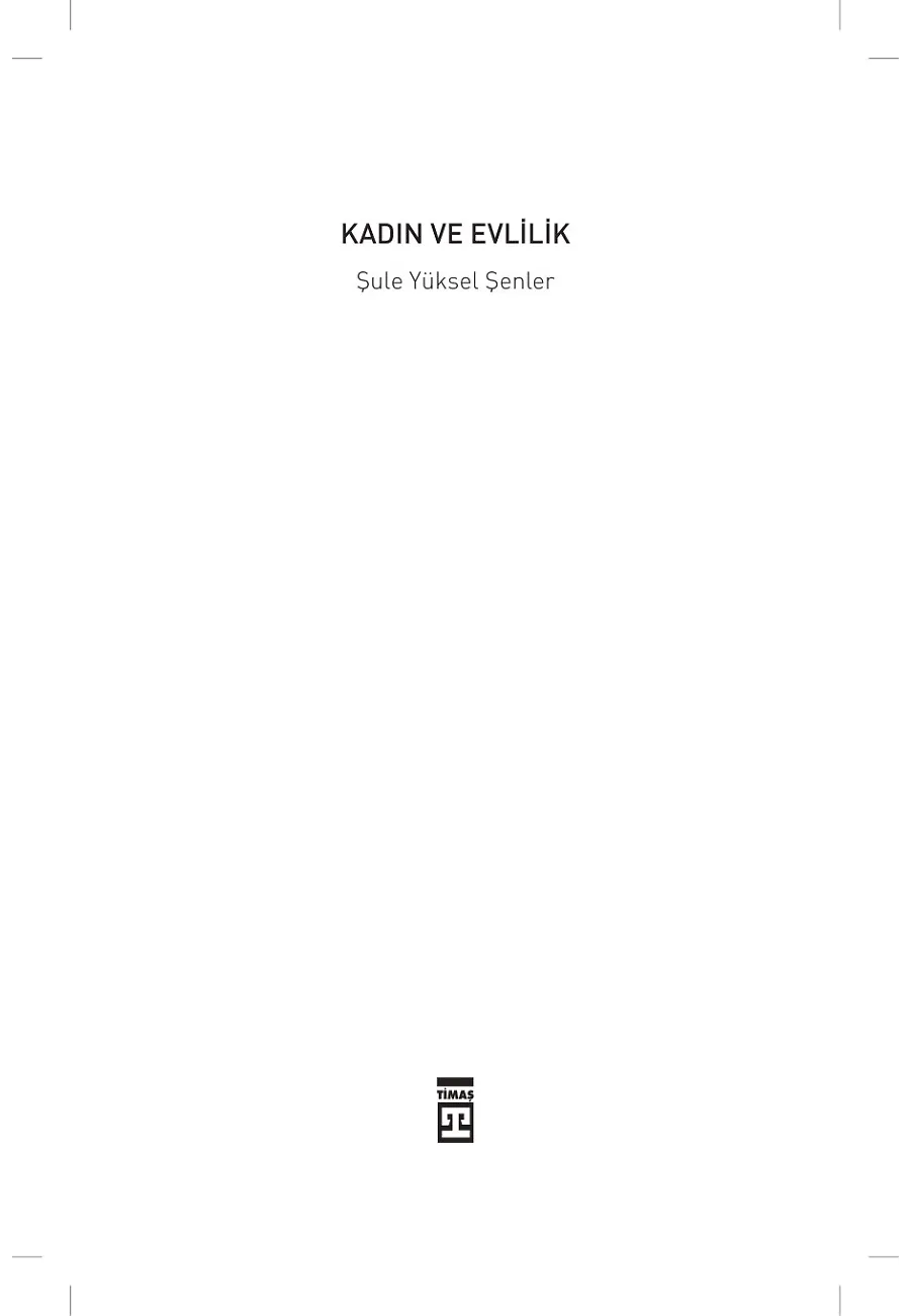 Kadın Ve Evlilik – Sayfa 1