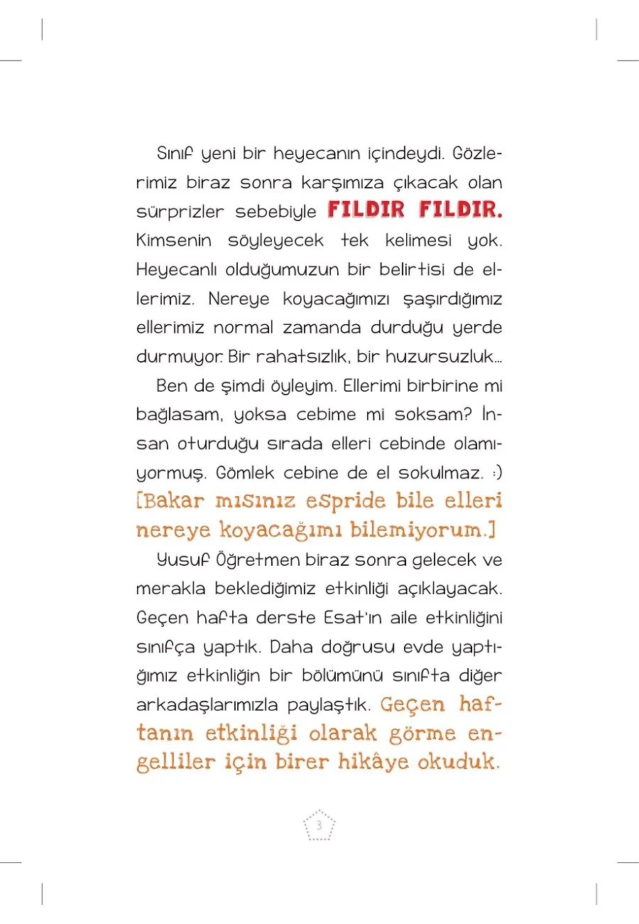 Kaç Adım Demiştin - Kıkırtılı Hikayeler - 3. Sınıf Hikaye Seti – Sayfa 1