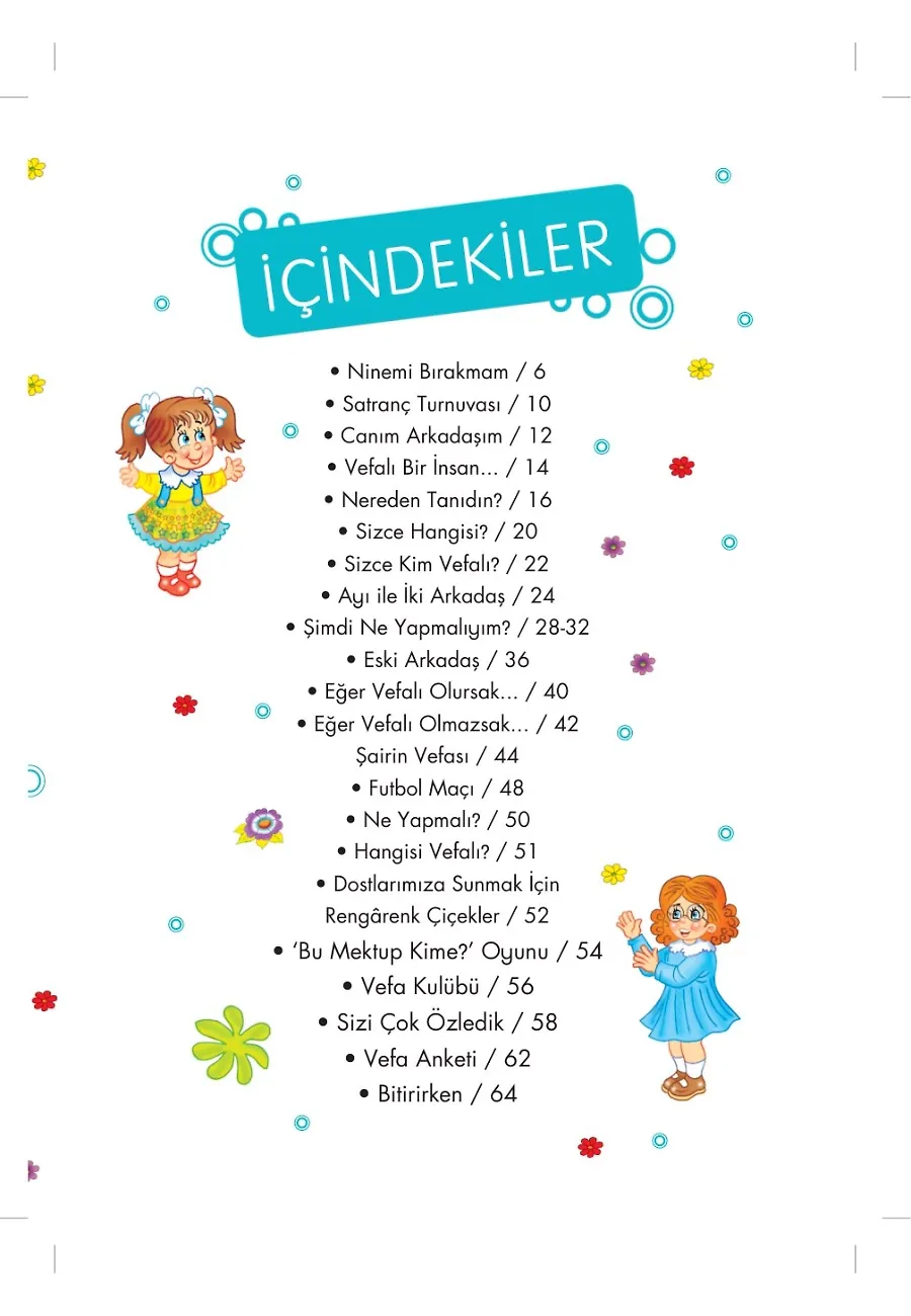 İyilikleri Unutmuyorum Vefa - Erdemler 1 – Sayfa 3