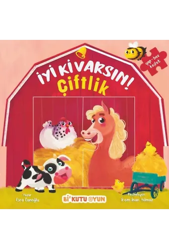 İyi Ki Varsın! Çiftlik (Yapbozlu Kitap)