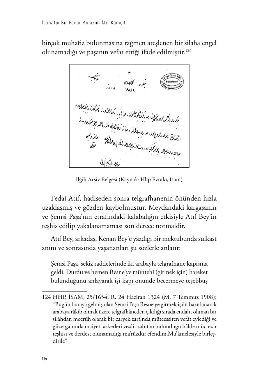 İttihatçı Bir Fedai: Mülazım Atıf Kamçıl – Sayfa 3