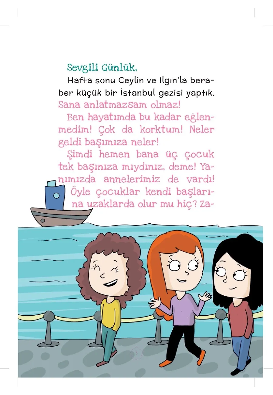 İstanbul Gezginleri - Ela’nın Neşeli Günlüğü - 2. Sınıf Hikaye Seti – Sayfa 1