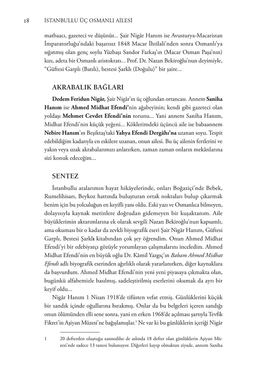 İstanbullu Üç Osmanlı Ailesi – Sayfa 3