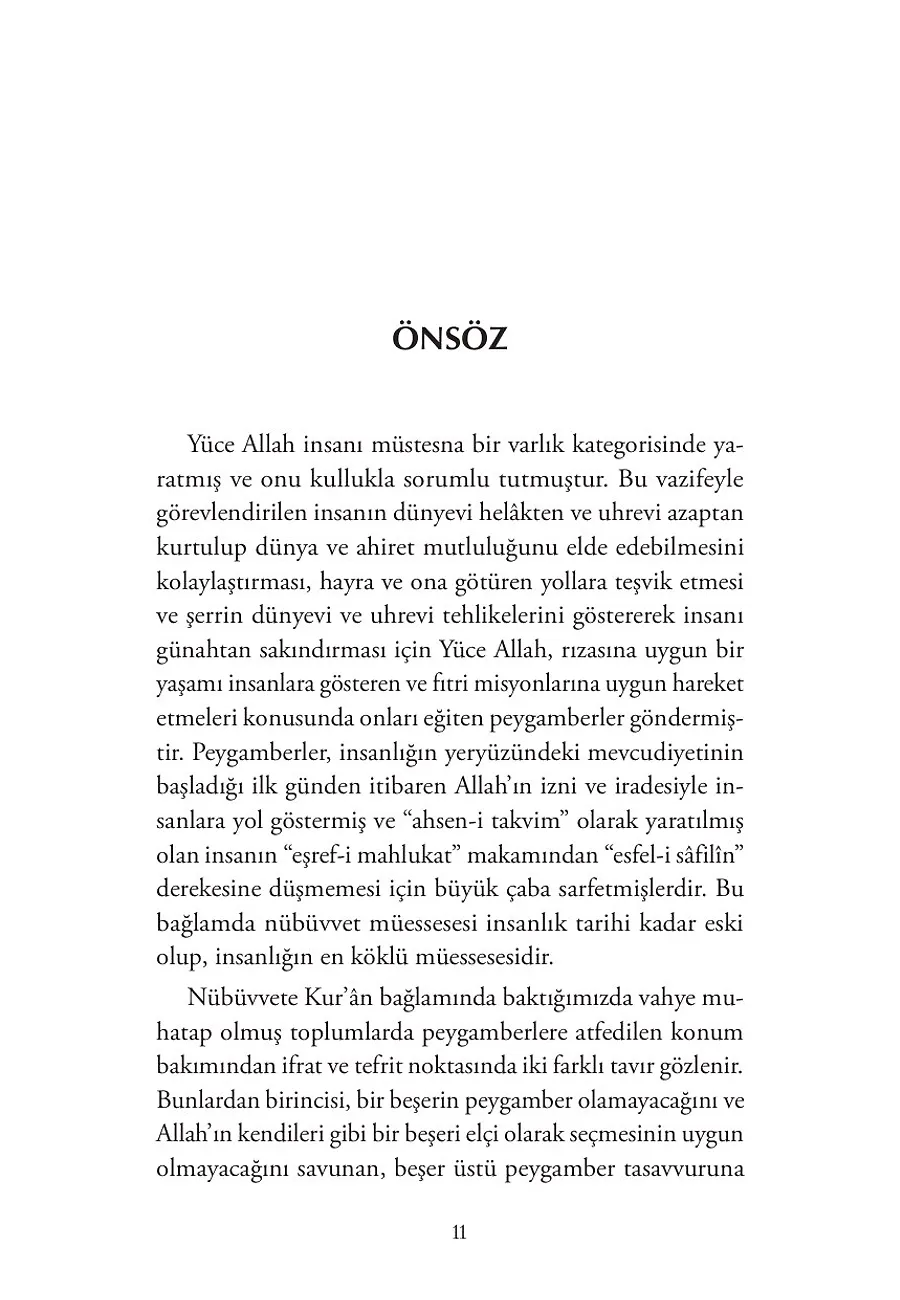 İnsan Ve Peygamber Olarak Hz. Muhammed (Sav) – Sayfa 1