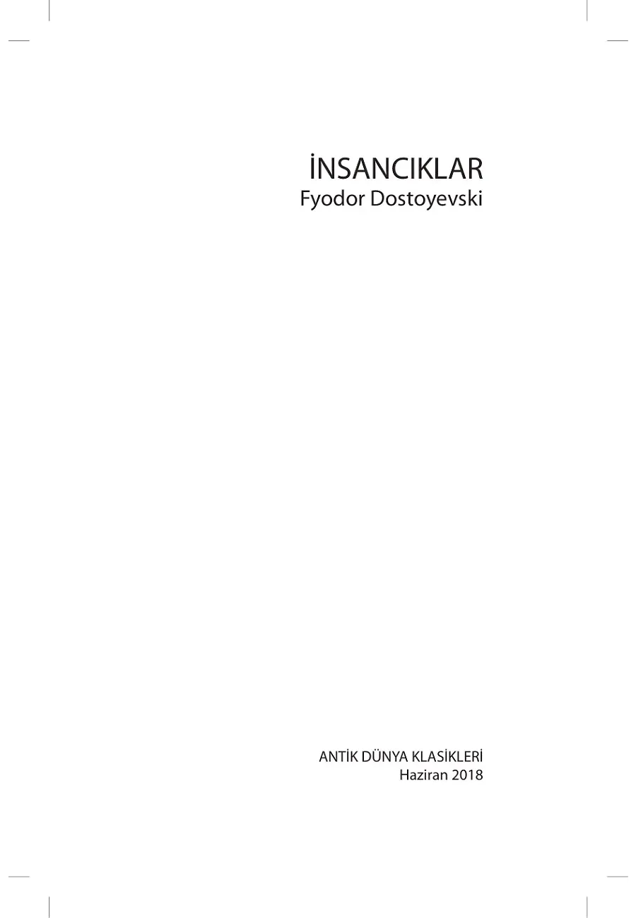 İnsancıklar – Sayfa 1