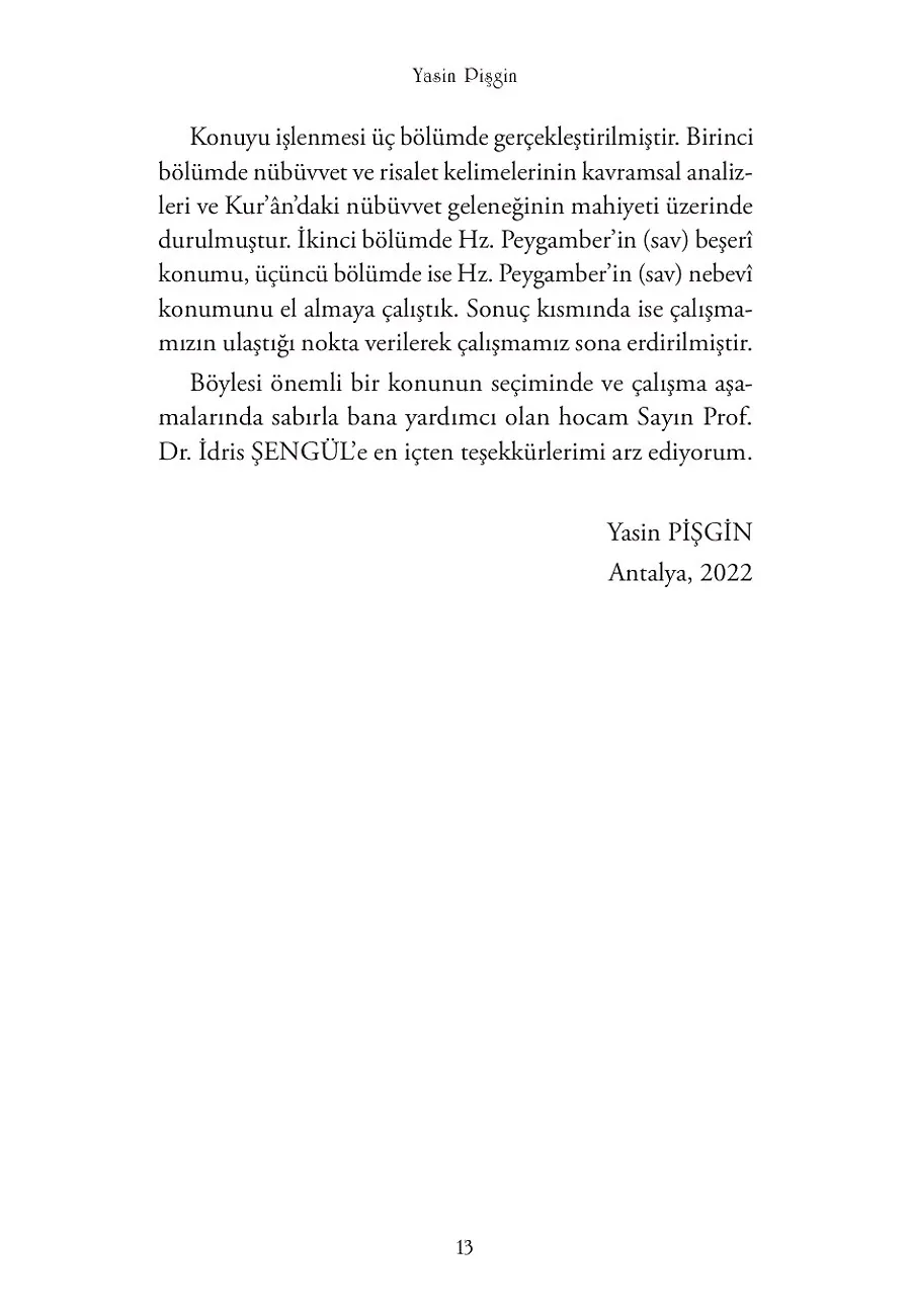 İnsan Ve Peygamber Olarak Hz. Muhammed (Sav) – Sayfa 3