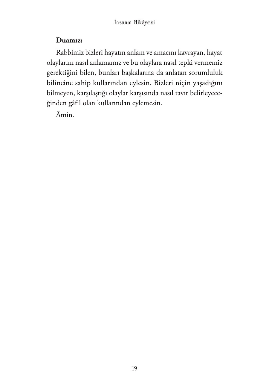 İnsanın Hikayesi - İmanın Aydınlığı Ve İnkarın Karanlığı Arasında – Sayfa 5