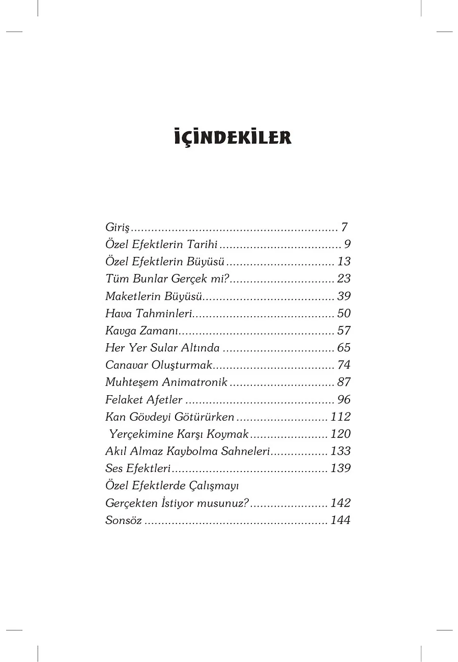 İnanılmaz Özel Efektler – Sayfa 1