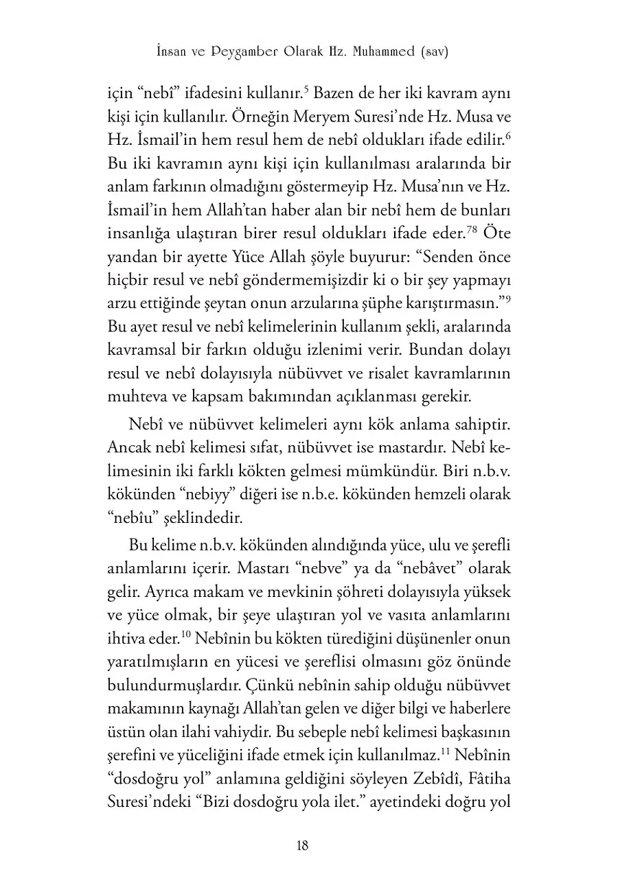 İnsan Ve Peygamber Olarak Hz. Muhammed (Sav) – Sayfa 6