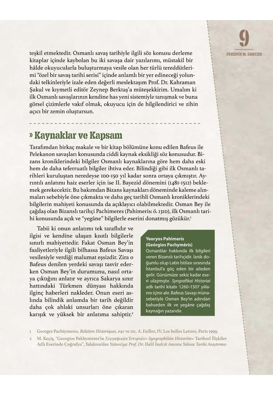 İlk Osmanlı Muharebeleri: Bafeus 1302 & Pelekanon 1329 – Sayfa 3