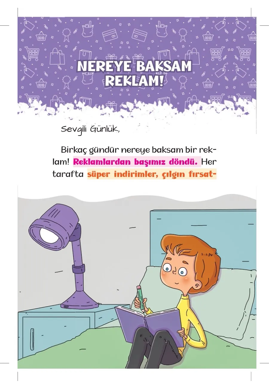 Ivırtılı Zıvırtılı Alışverişler - Mucit Mete Ve Tayfası - 3. Sınıf Hikaye Seti – Sayfa 1