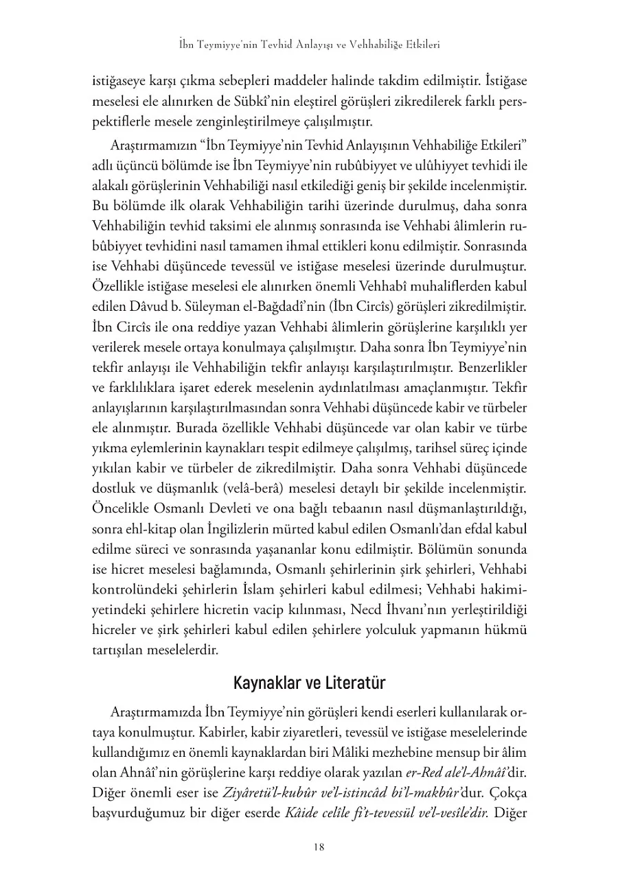 İbn Teymiyye Ve Vehhabilik – Sayfa 6