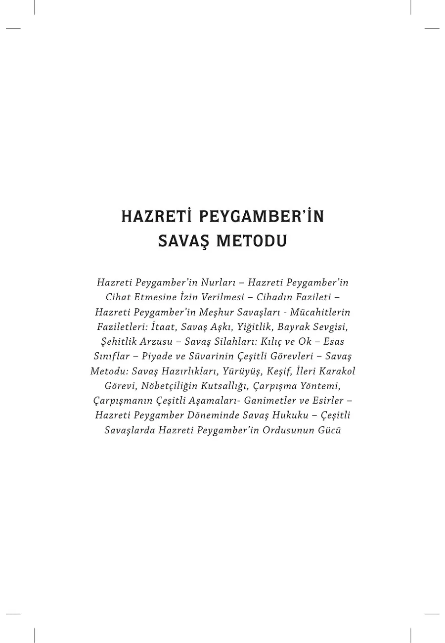 Hz. Muhammed'in Gazaları – Sayfa 3