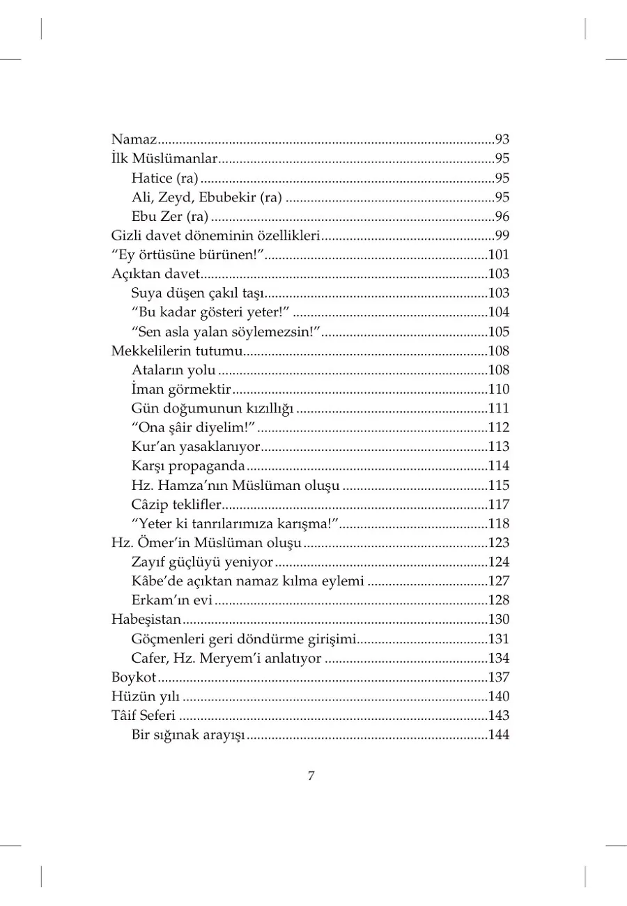 Hz. Muhammed'in Yaşam Öyküsü – Sayfa 3