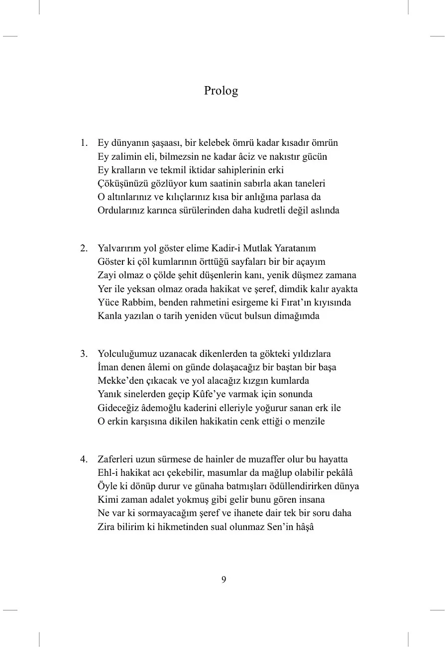 Hüseyin (Ra) Kerbela Destanı – Sayfa 2