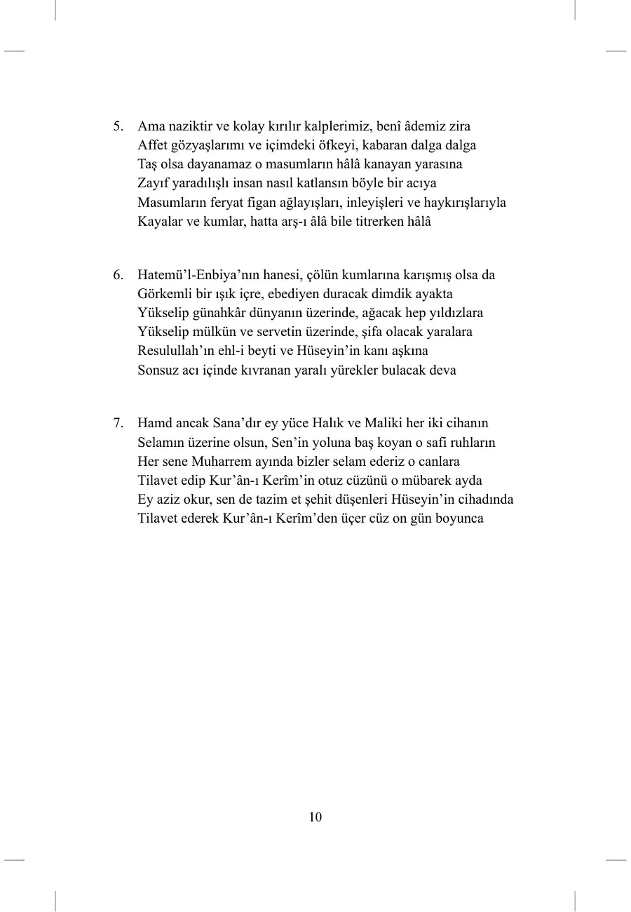 Hüseyin (Ra) Kerbela Destanı – Sayfa 3