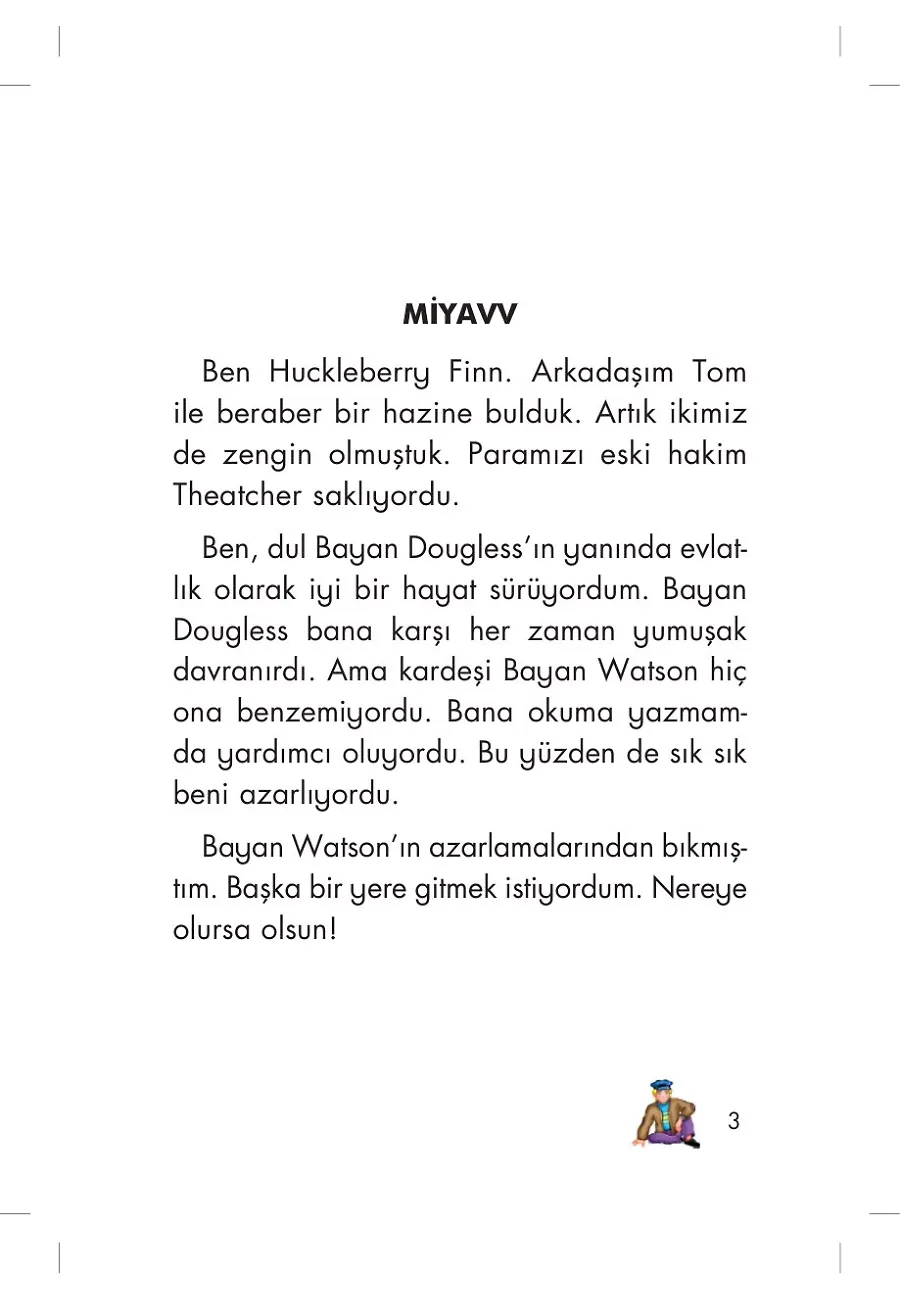 Huckleberry Finn (Çocuk Klasikleri) – Sayfa 1
