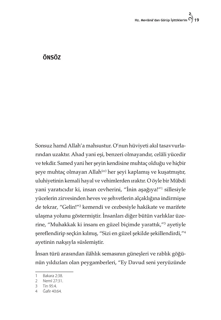 Hz. Mevlana'dan Görüp İşittiklerim – Sayfa 5