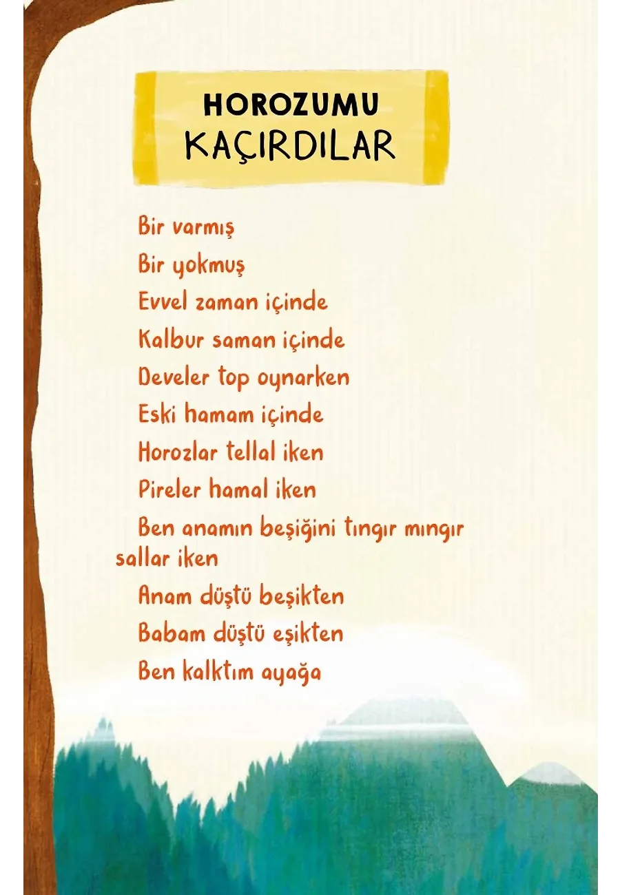 Horozumu Kaçırdılar - Bir Keloğlan Masalı – Sayfa 1