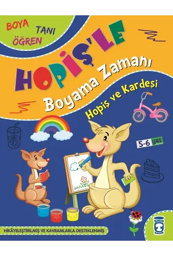 Hopiş Ve Kardeşi - Hopiş'le Boyama Zamanı