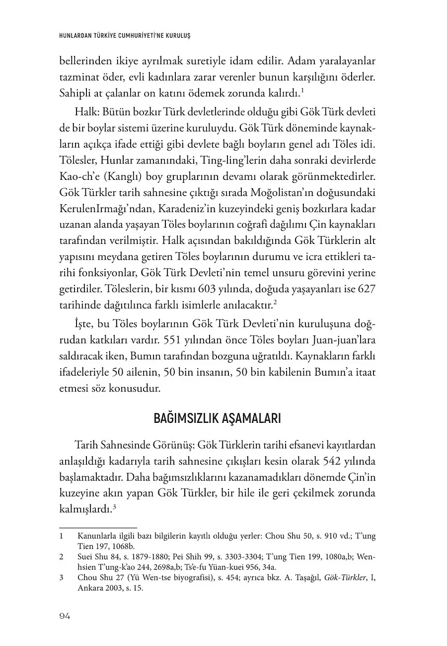 Hunlardan Türkiye Cumhuriyeti'ne Kuruluş – Sayfa 3