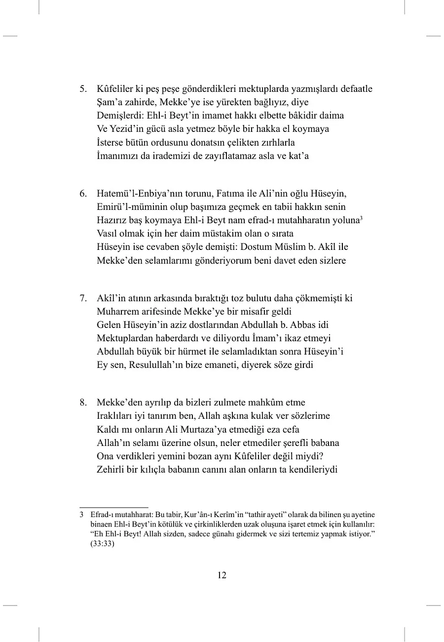 Hüseyin (Ra) Kerbela Destanı – Sayfa 5