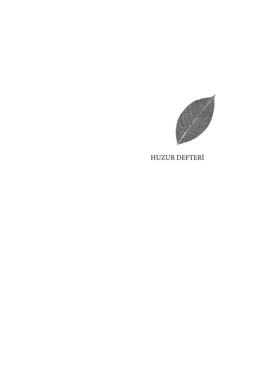 Huzur Defteri I – Sayfa 5